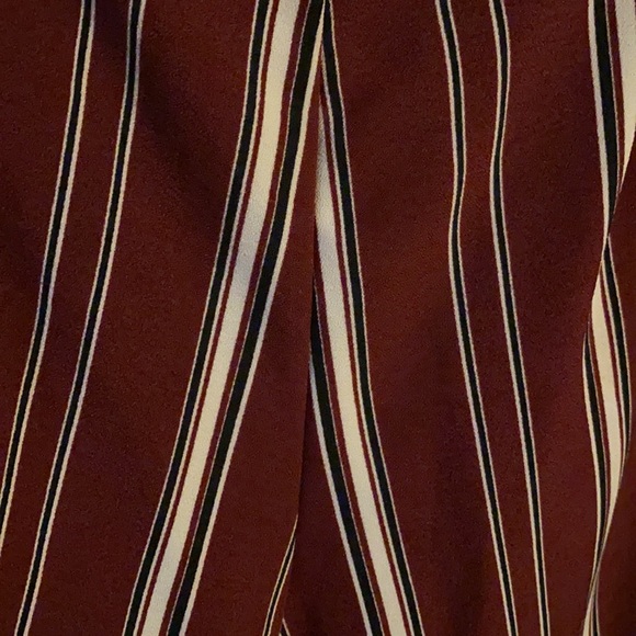 Red Striped Pants CLOSET CLEAR OUT - Picture 2 of 3